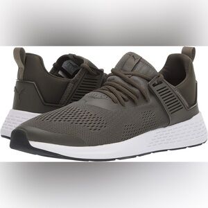 Puma Men's Olive Sneakers 9.5